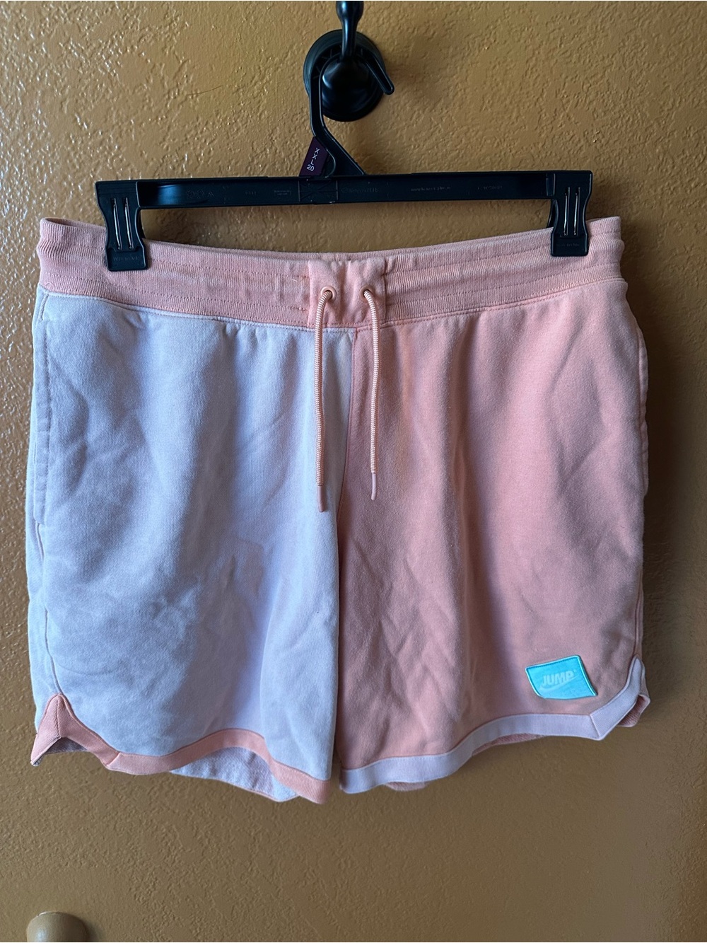 Jordan Two-Tone Peach & Cream Athletic Shorts